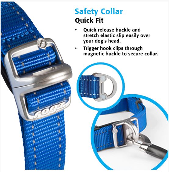 Detail Safety Stretch Dog Collars Nomer 8