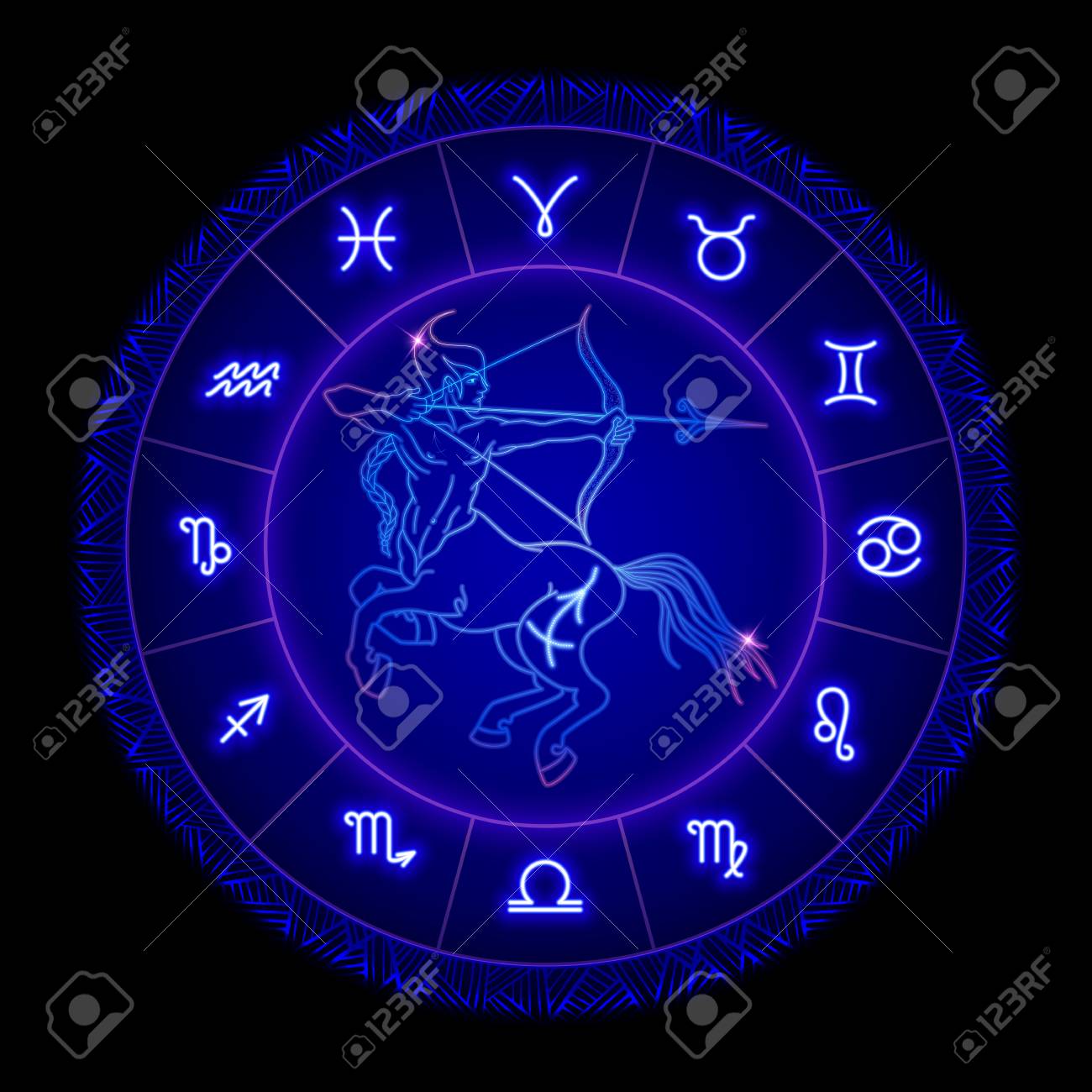 Detail Sagittarius Symbol Images Nomer 53