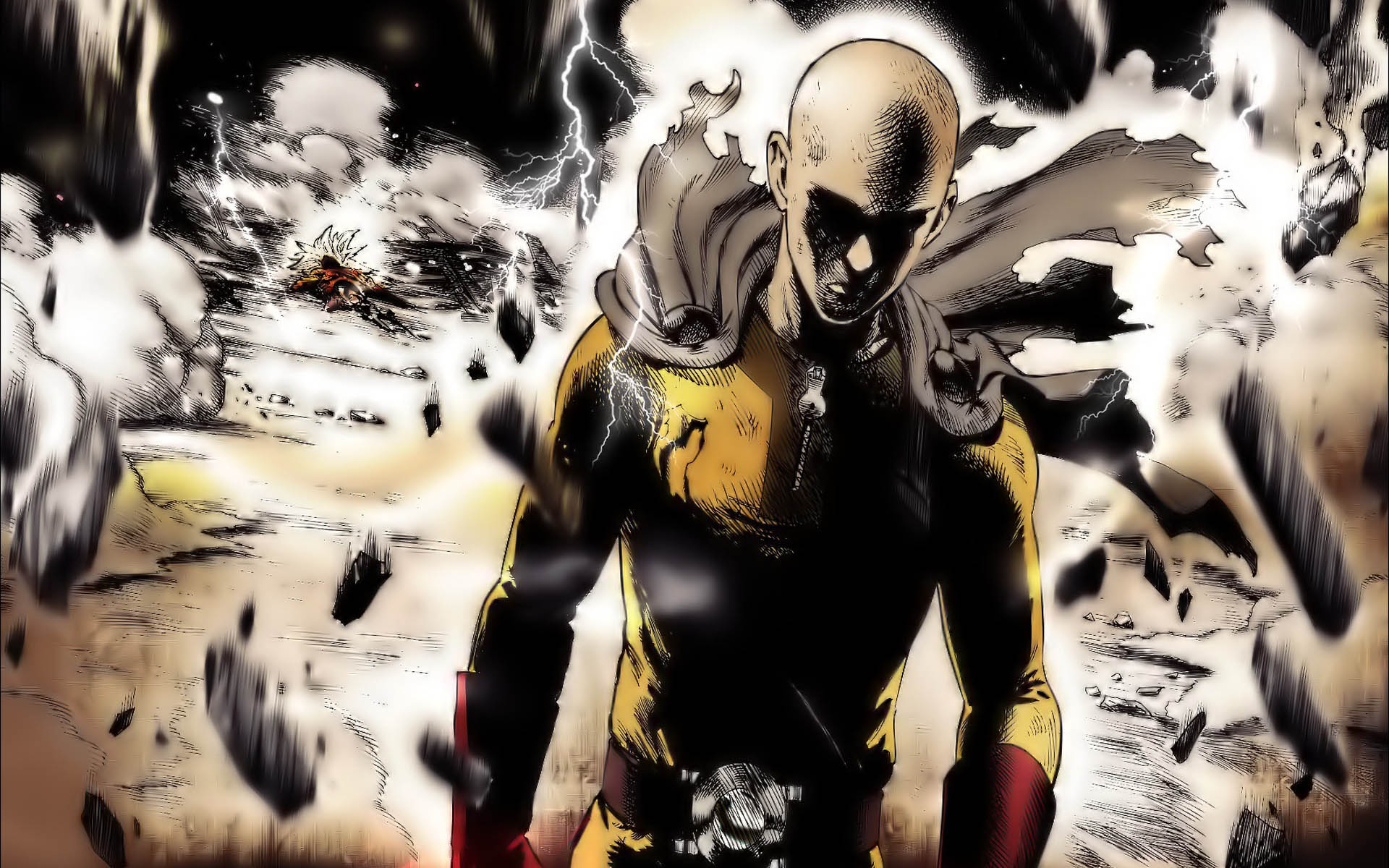 Detail Saitama One Punch Man Wallpaper Nomer 24