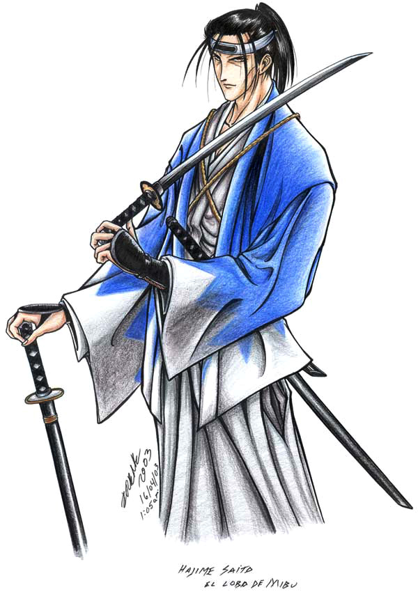 Detail Saito Hajime Rurouni Kenshin Nomer 16