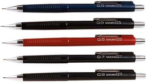 Detail Sakura 127 Pencil Nomer 11