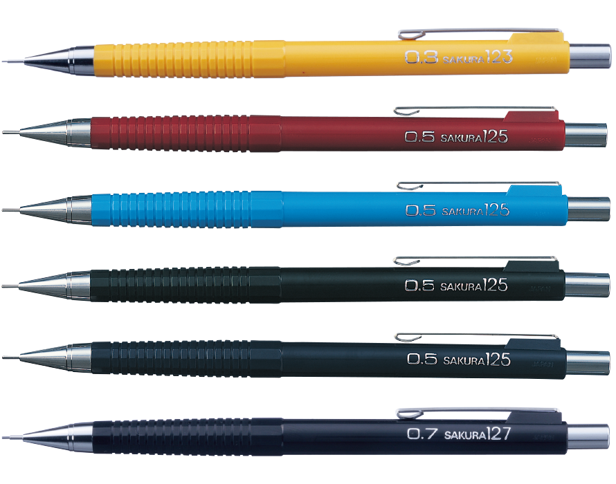 Detail Sakura 127 Pencil Nomer 6