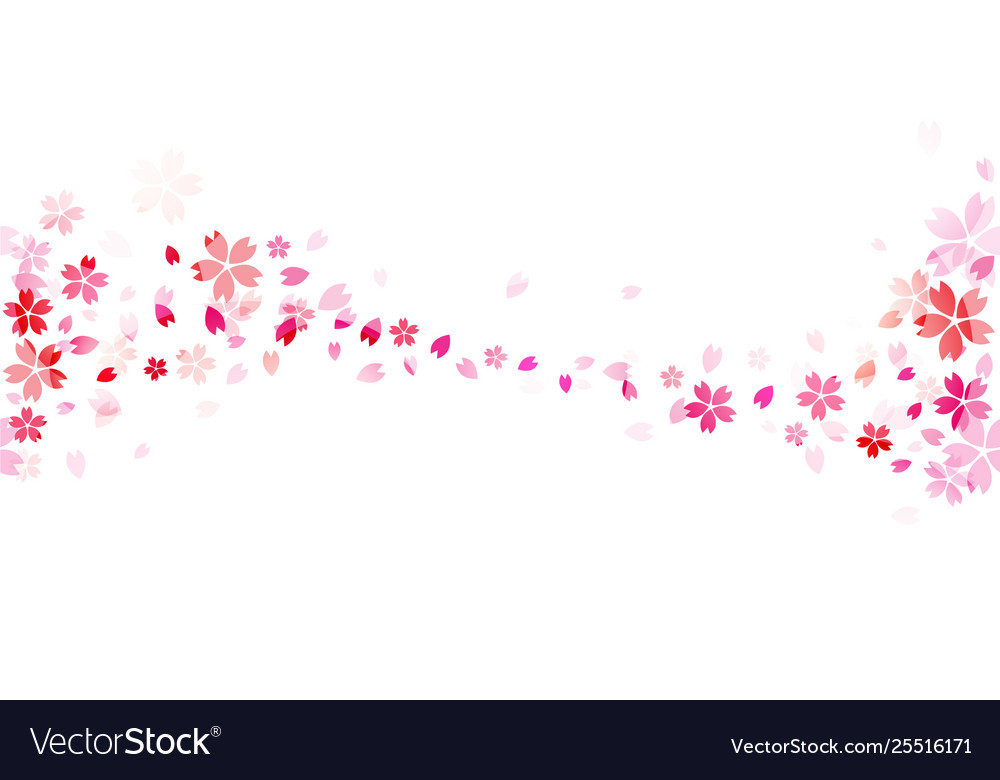 Detail Sakura Background Vector Nomer 27