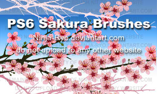 Detail Sakura Brush Photoshop Nomer 51