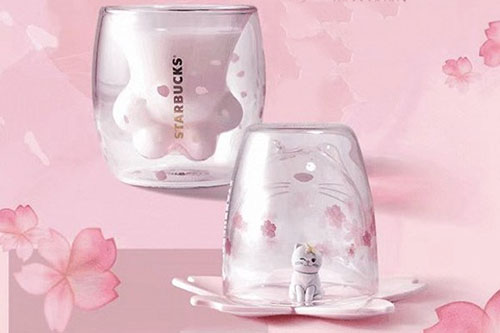 Detail Sakura Cat Paw Cup Nomer 25