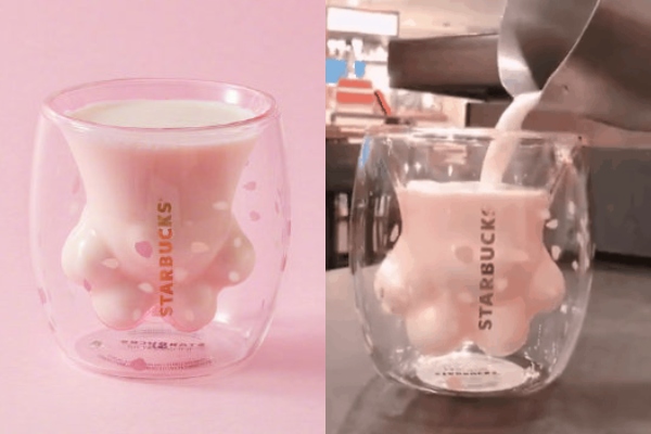 Detail Sakura Cat Paw Mug Nomer 14