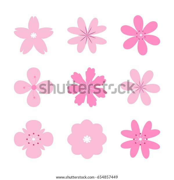 Detail Sakura Flower Vector Png Nomer 31