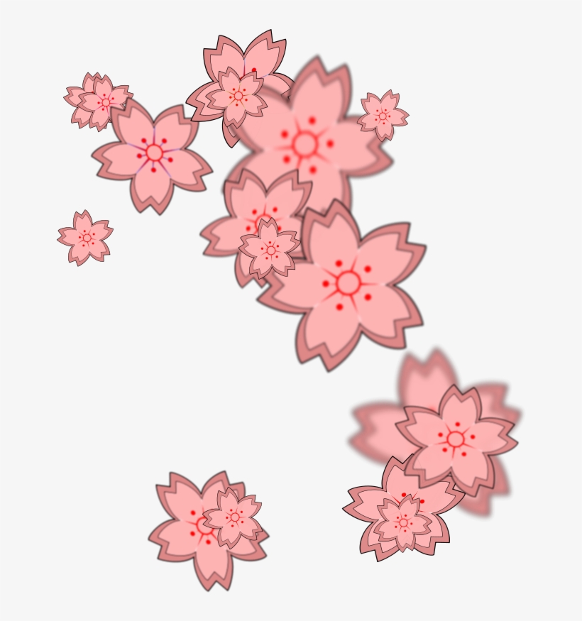 Detail Sakura Flower Vector Png Nomer 32