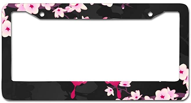 Detail Sakura License Plate Frame Nomer 2