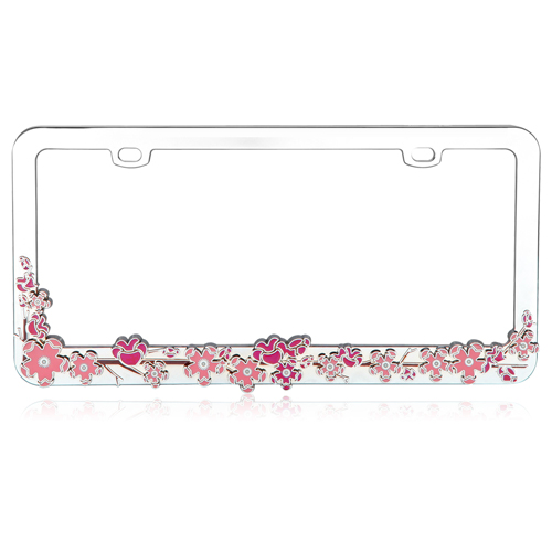 Detail Sakura License Plate Frame Nomer 17