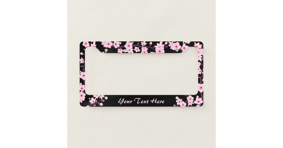 Detail Sakura License Plate Frame Nomer 6