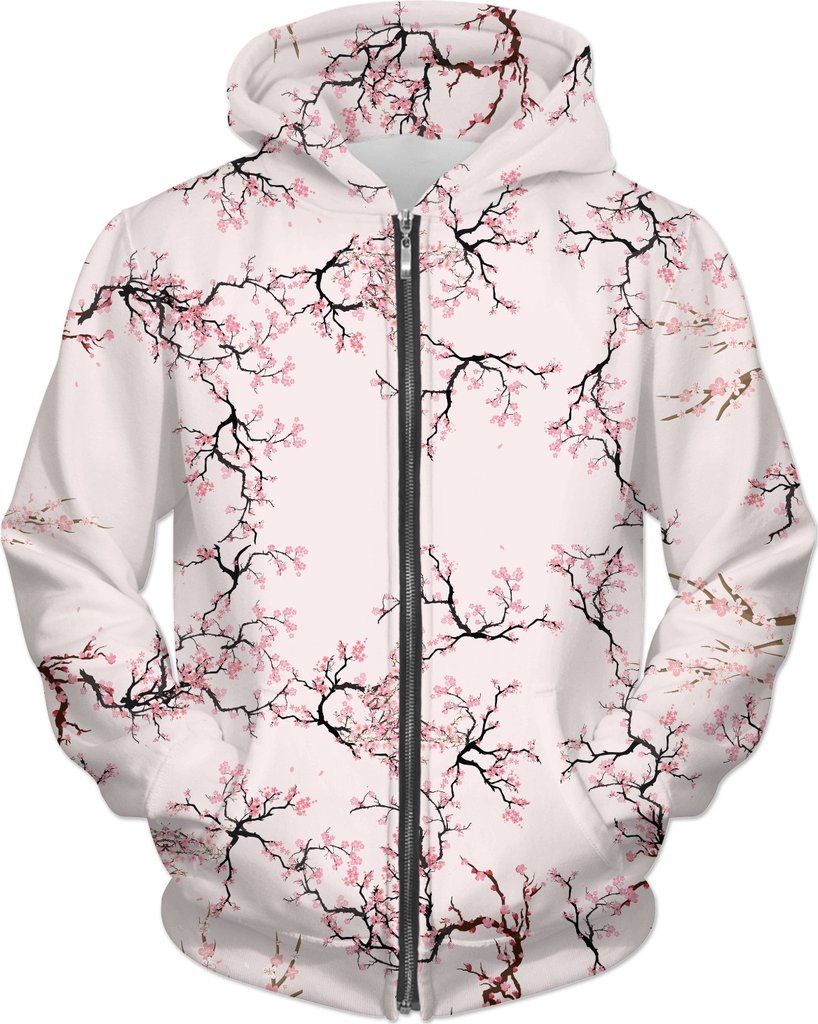 Detail Sakura Tree Hoodie Nomer 22