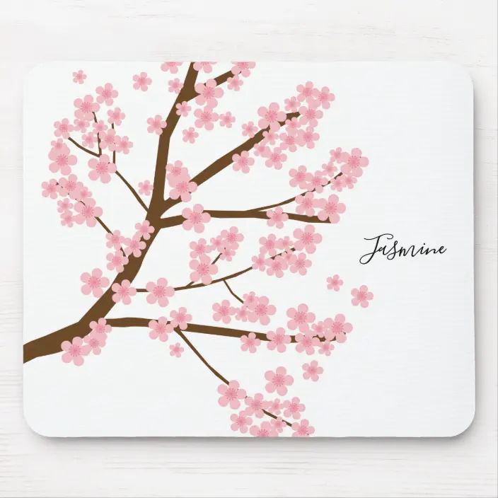 Detail Sakura Tree Mouse Pad Nomer 28