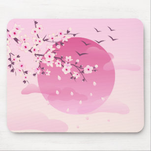 Detail Sakura Tree Mouse Pad Nomer 43