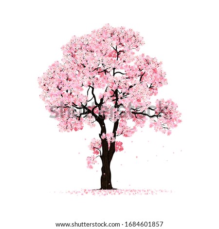 Detail Sakura Tree Png Nomer 37