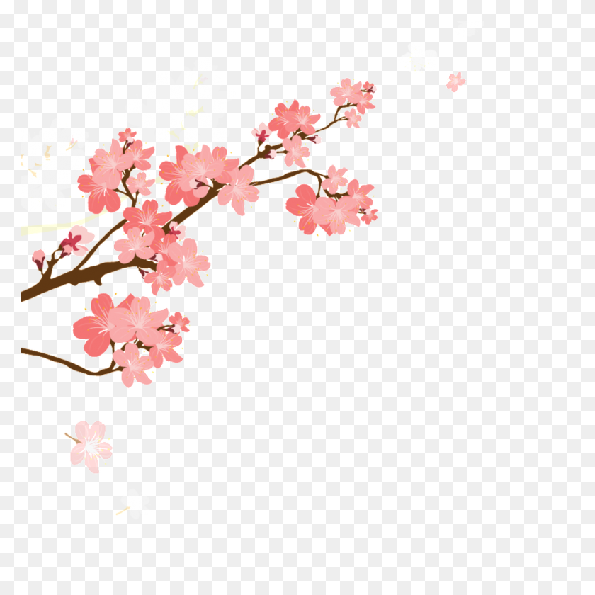 Detail Sakura Tree Vector Png Nomer 17