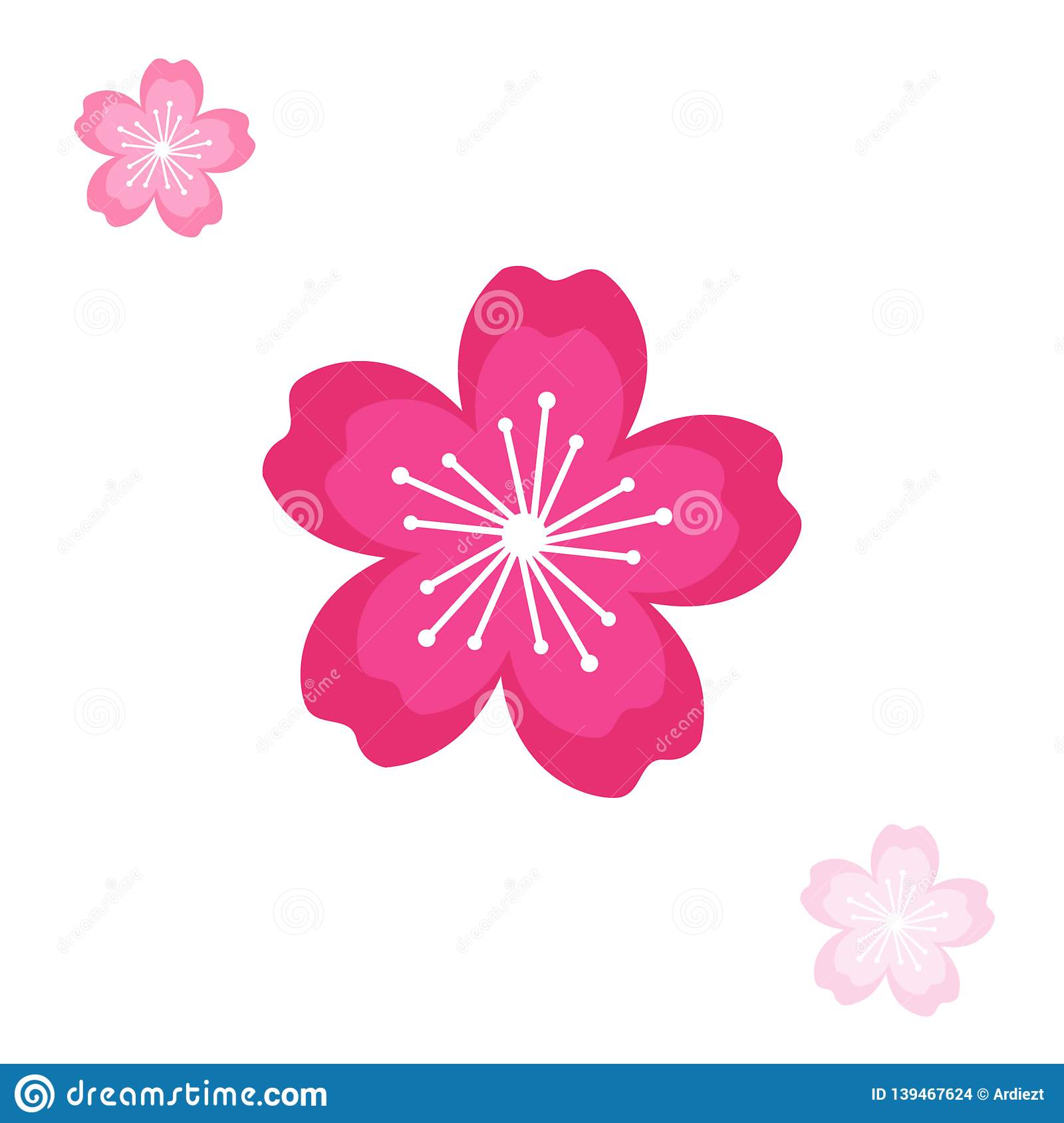 Detail Sakura Vector Nomer 5