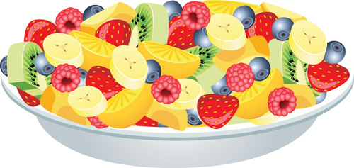 Detail Salad Buah Vector Nomer 11