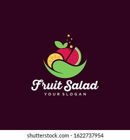 Detail Salad Buah Vector Nomer 36