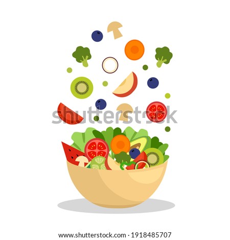 Detail Salad Buah Vector Nomer 38