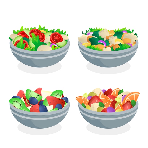 Detail Salad Buah Vector Nomer 42