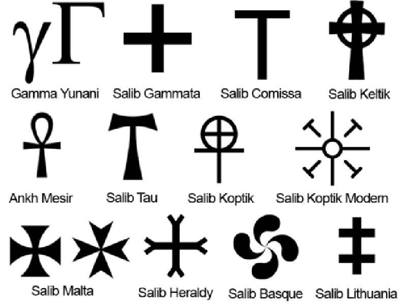 Detail Salib Santo Petrus Nomer 14