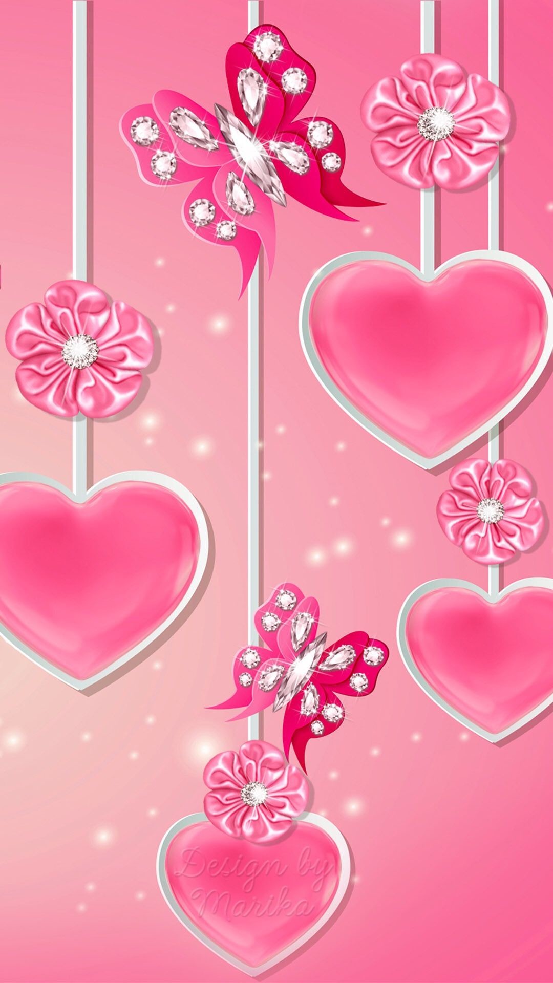 Detail Wallpaper Love Pink Nomer 12