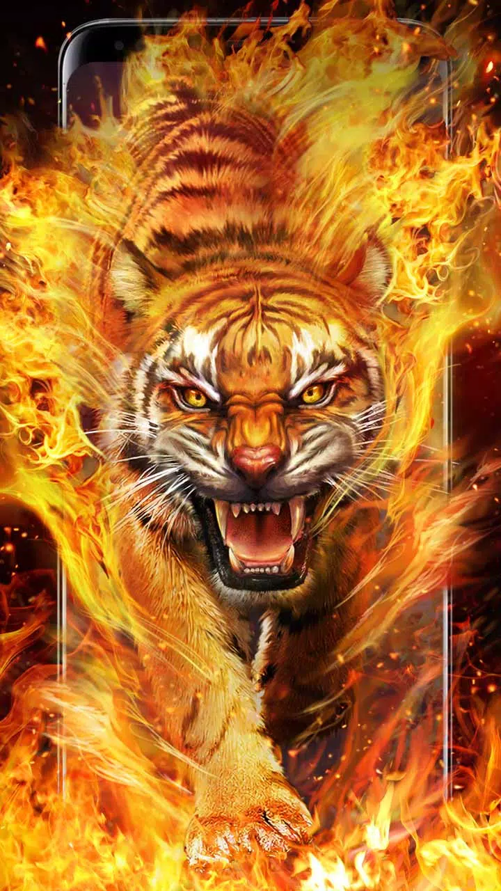 Wallpaper Macan Api - KibrisPDR