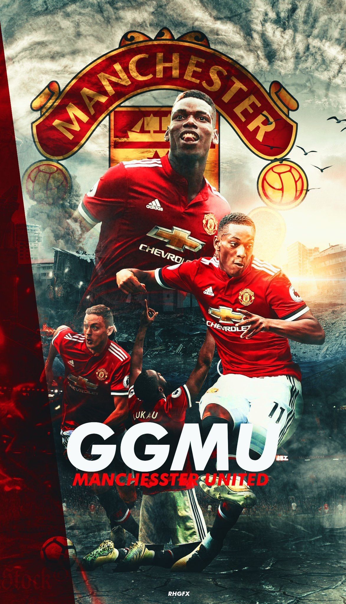 Download Wallpaper Manchester United 2018 Hd Nomer 3