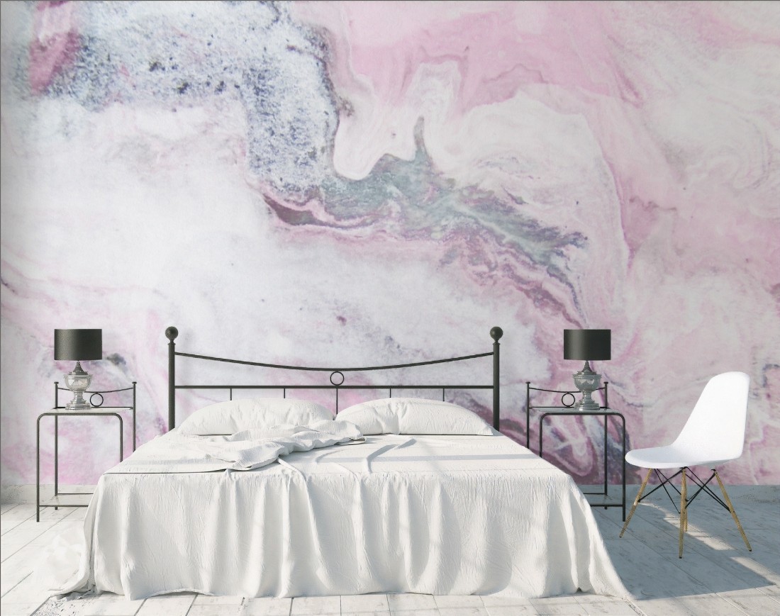 Detail Wallpaper Marble Pink Nomer 56