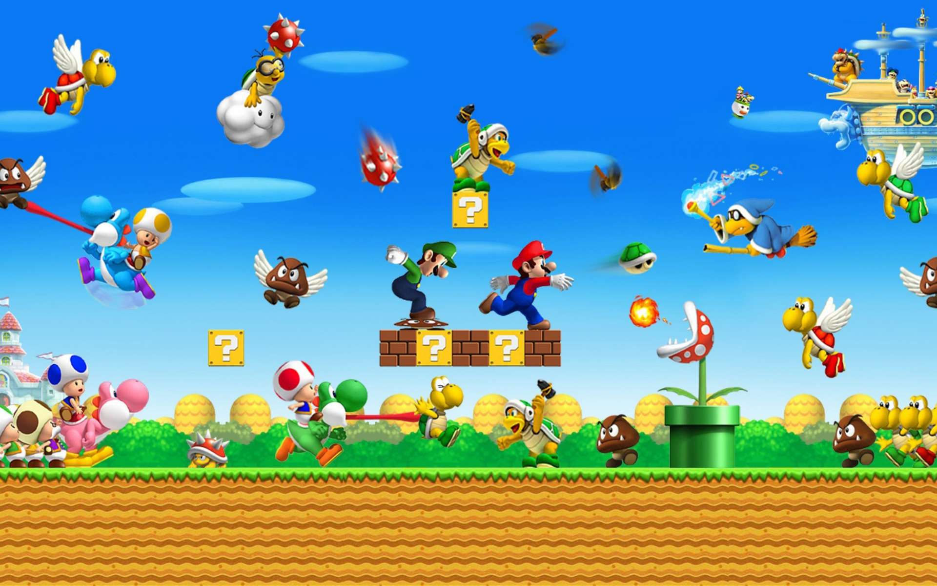 Detail Wallpaper Mario Bros Nomer 22