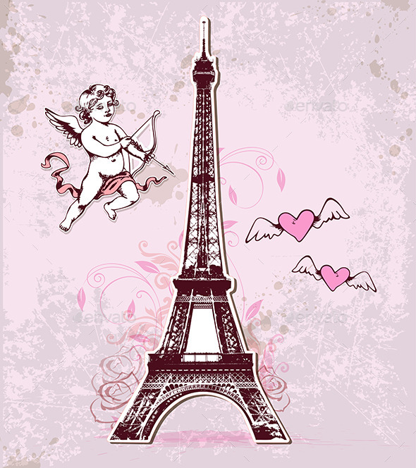 Detail Wallpaper Menara Eiffel Animasi Nomer 13