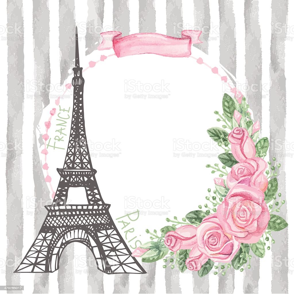 Detail Wallpaper Menara Eiffel Pink Nomer 51