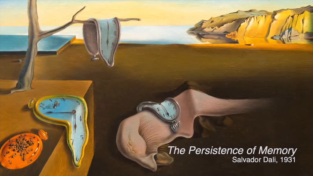 Detail Salvador Dali The Persistence Of Memory Nomer 23