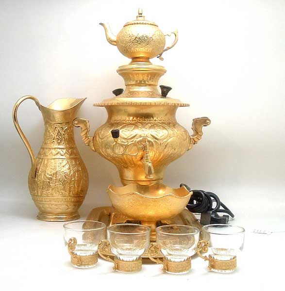 Detail Samovar Tea Set Nomer 29