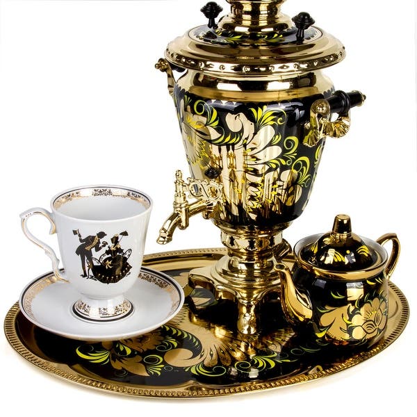 Detail Samovar Tea Set Nomer 6