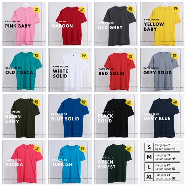 Detail Sample Baju Polos Nomer 30