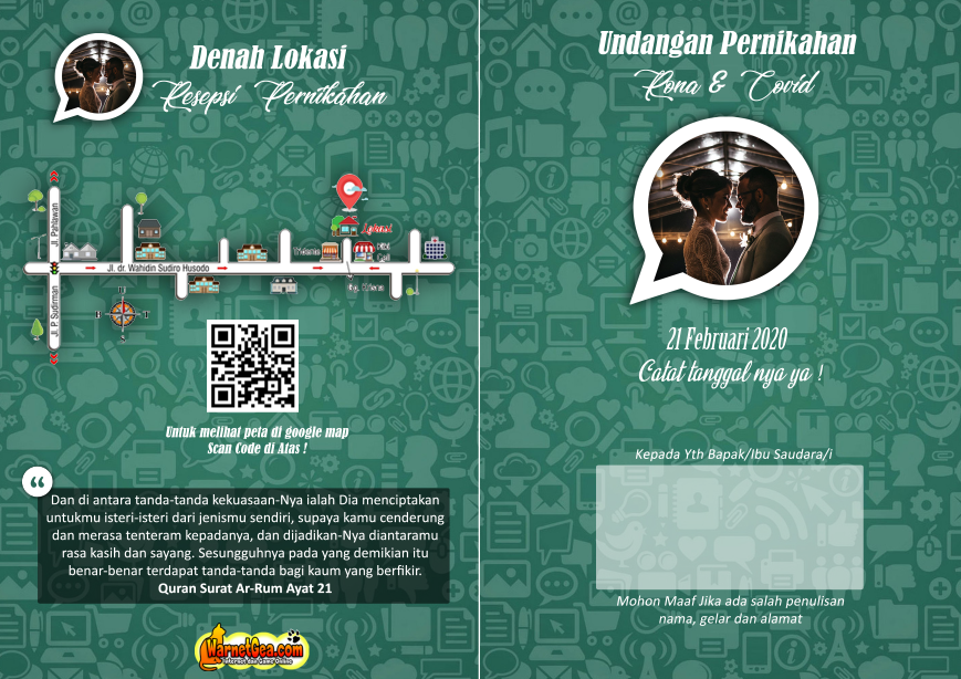Detail Sample Undangan Psd Nomer 11