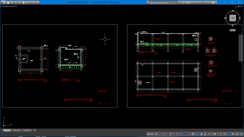 Detail Sampul Gambar Cad Sampul Gambar Proyek Pu Nomer 16