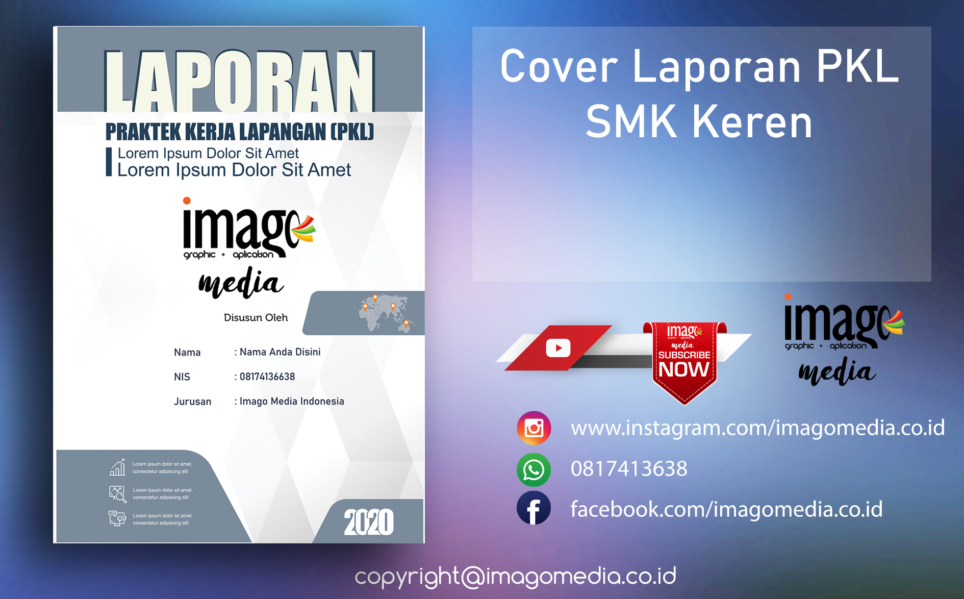 Detail Sampul Laporan Keren Nomer 21