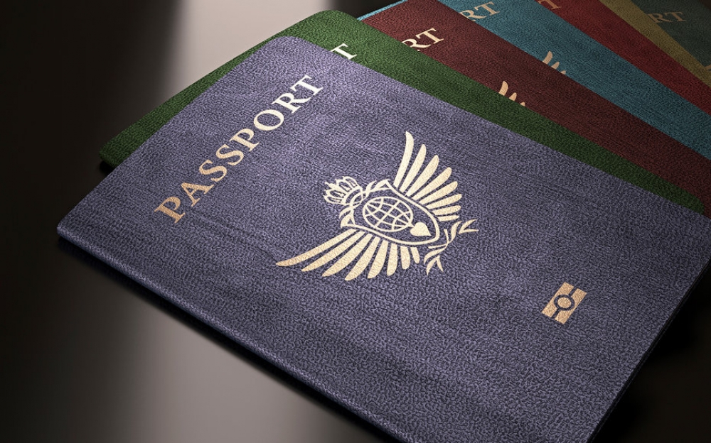 Detail Sampul Paspor Amerika Nomer 25