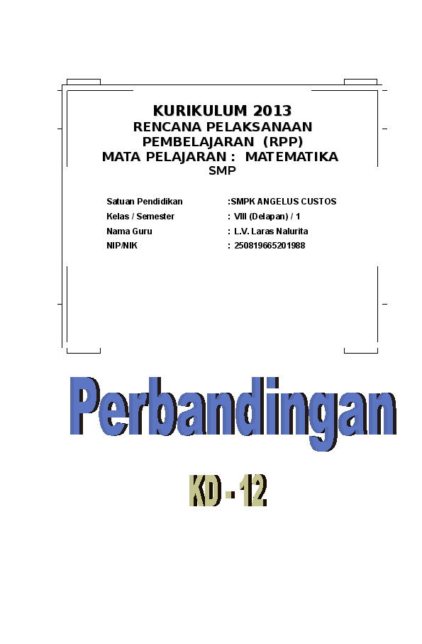 Detail Sampul Rpp K13 Nomer 21