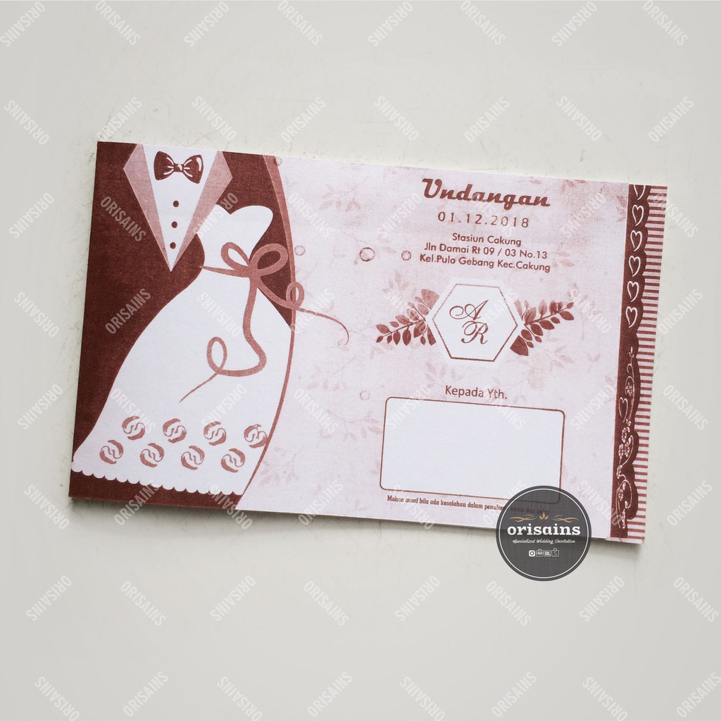 Sampul Undangan Nikah - KibrisPDR
