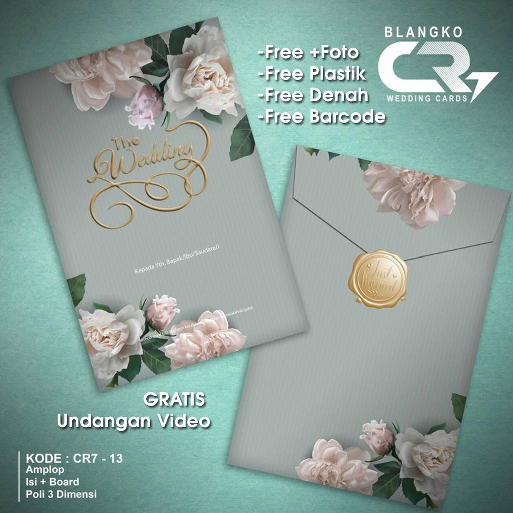 Detail Sampul Undangan Nikah Nomer 16