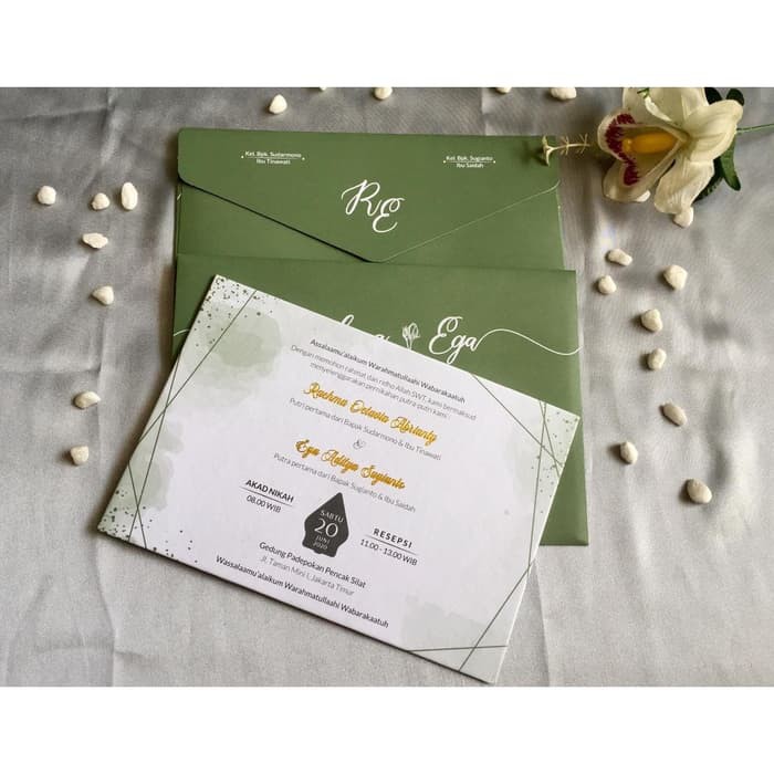 Detail Sampul Undangan Nikah Nomer 23