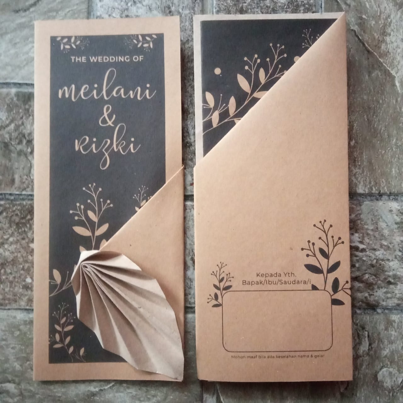 Detail Sampul Undangan Nikah Nomer 29
