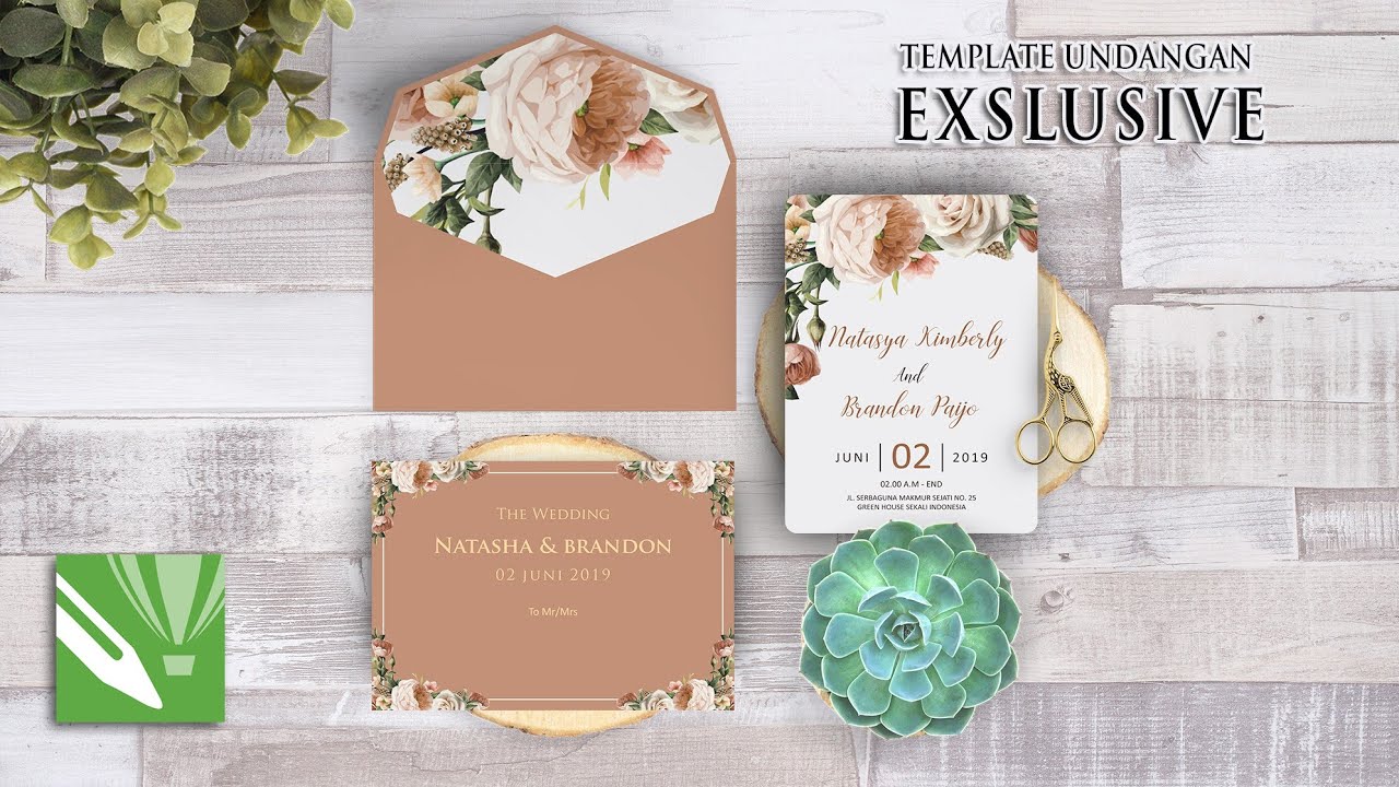 Detail Sampul Undangan Nikah Nomer 37