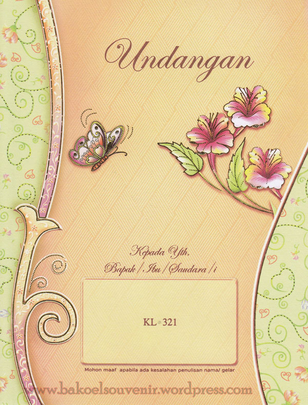 Detail Sampul Undangan Nikah Nomer 50