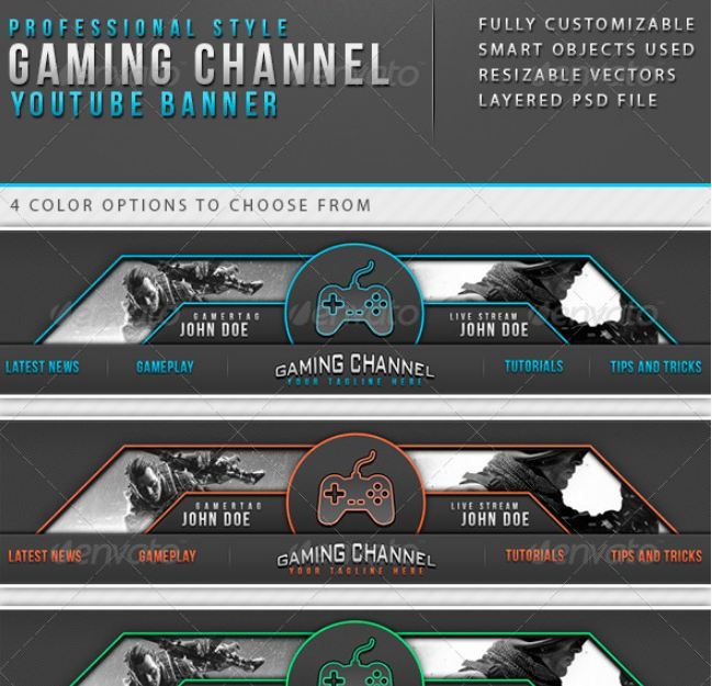 Detail Sampul Youtube Gaming Nomer 40
