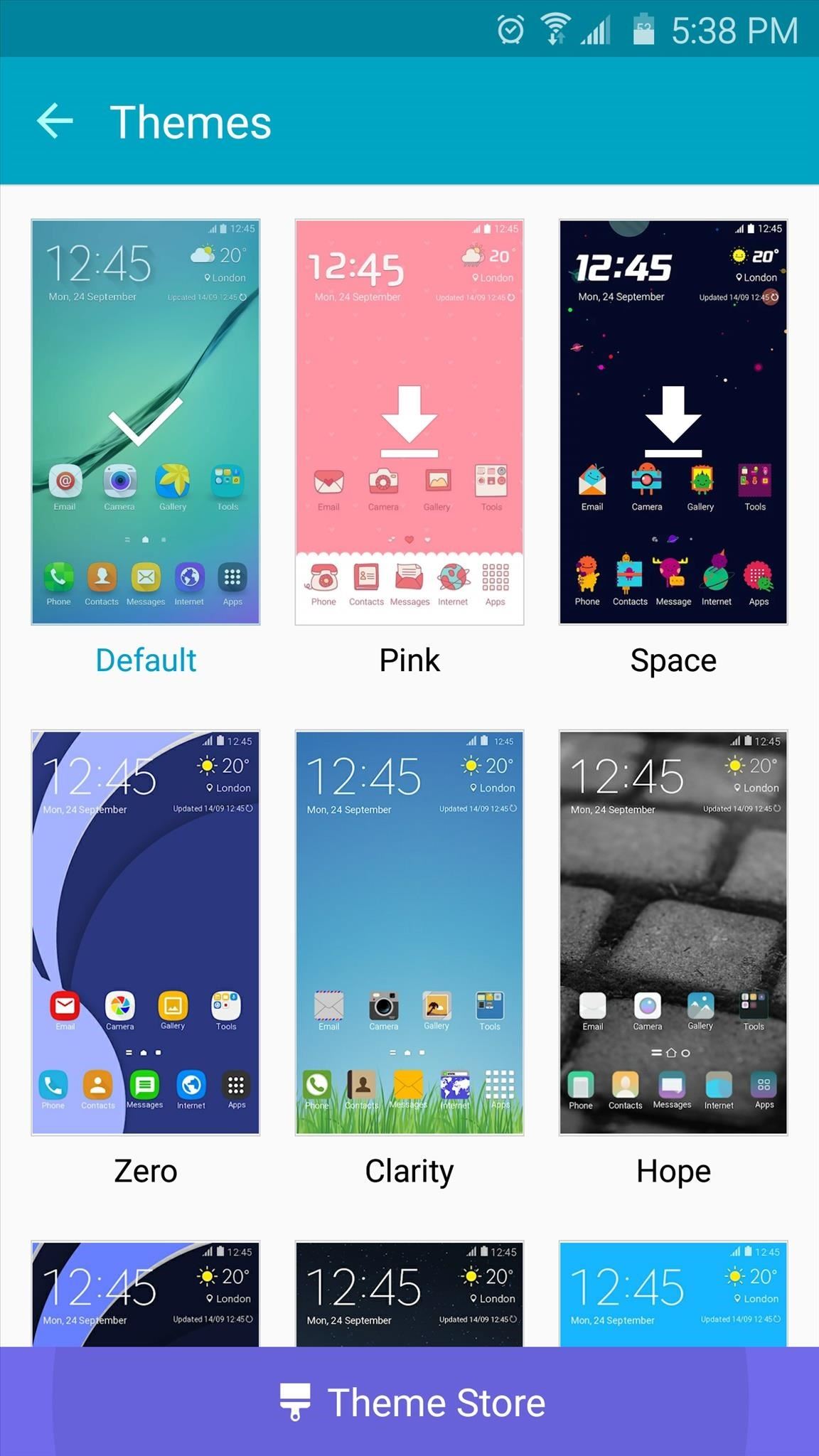 Detail Samsung Galaxy A5 Themes Nomer 7